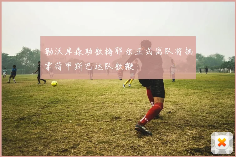 勒沃库森助教梅耶尔正式离队将执掌荷甲斯巴达队教鞭